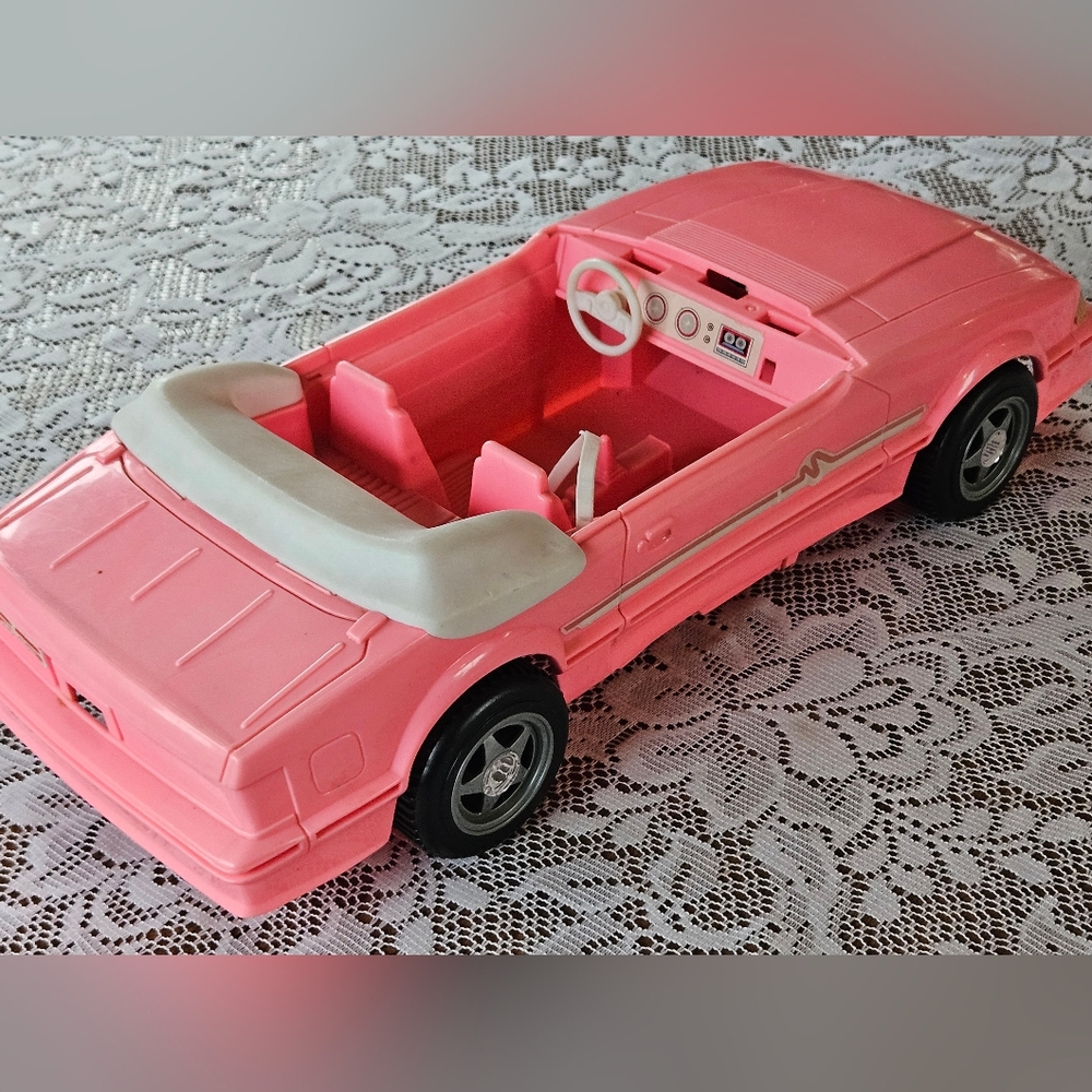 Barbie Ford Mustang Convertible Foxbody Mattel Vtg 1993 Collectible Retro Toy